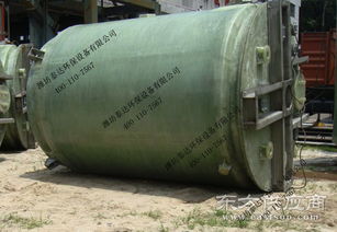 玻璃鋼容器定制 泰達環(huán)保 玻璃鋼儲罐容器圖片